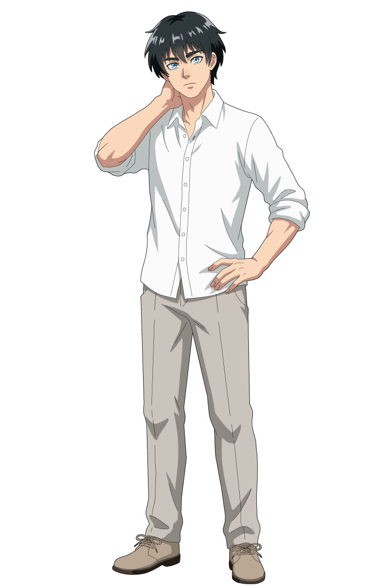 Angelo, the photographer: fullbody artwork